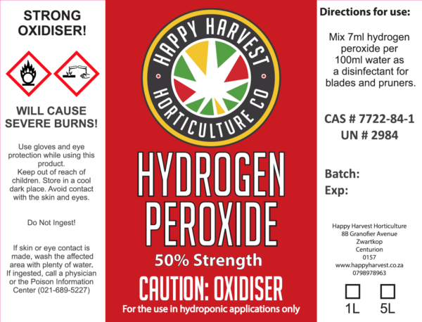 Hydrogen Peroxide 50%