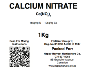 Calcium Nitrate Coco Buffer